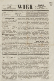 Wiek : wychodzi rano codziennie, wyjąwszy dni poświąteczne. 1864, nr 52 (28 kwietnia 1864)