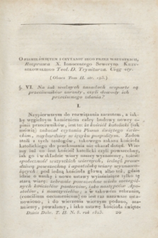Dzieie Dobroczynności Kraiowey i Zagraniczney. T.2, N. 8 (1823)