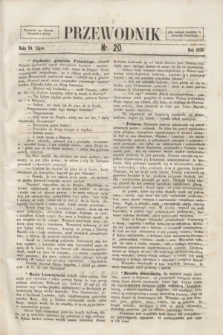 Przewodnik. 1856, nr 20 (10 lipca)