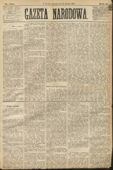 Gazeta Narodowa. 1872, nr 344