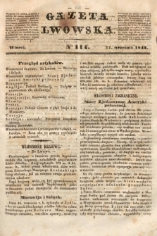 Gazeta Lwowska. 1842, nr 114