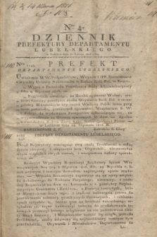 Dziennik Prefektury Departamentu Lubelskiego. 1816, Nro 4 (20 lutego) + dod.