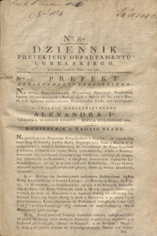 Dziennik Prefektury Departamentu Lubelskiego. 1816, Nro 8 (20 marca)