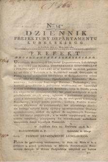 Dziennik Prefektury Departamentu Lubelskiego. 1816, Nro 14 (8 Maia)