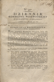Dziennik Kommissyi Woiewodzkiey Woiewodztwa Lublelskiego. 1816, Nro 30 (25 września)