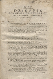 Dziennik Kommissyi Woiewodzkiey Woiewodztwa Lublelskiego. 1816, Nro 32 (16 października) + dod.