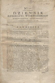 Dziennik Kommissyi Woiewodzkiey Woiewodztwa Lublelskiego. 1816, Nro 33 (23 października)