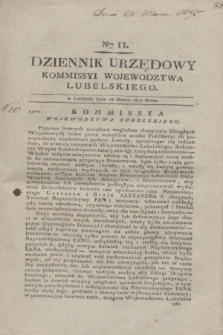Dziennik Urzędowy Kommissyi Wojewodztwa Lubelskiego. 1817, Nro 11 (12 marca) + dod.