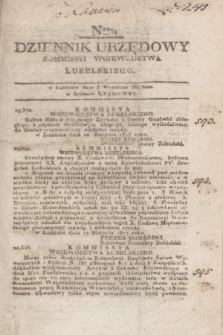 Dziennik Urzędowy Kommissyi Wojewodztwa Lubelskiego. 1817, Nro 34 (3 września) + dod.