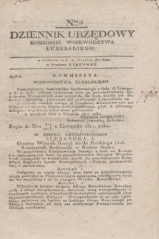 Dziennik Urzędowy Kommissyi Wojewodztwa Lubelskiego. 1817, Nro 48 (10 grudnia)