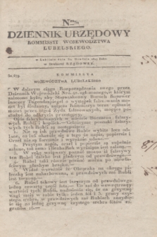 Dziennik Urzędowy Kommissyi Wojewodztwa Lubelskiego. 1817, Nro 51 (31 grudnia)
