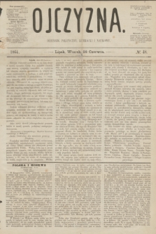 Ojczyzna : dziennik polityczny, literacki i naukowy. [R.1], № 48 (28 czerwca 1864)