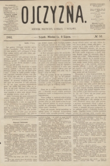 Ojczyzna : dziennik polityczny, literacki i naukowy. [R.1], № 53 (3 lipca 1864)