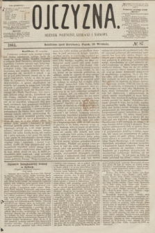 Ojczyzna : dziennik polityczny, literacki i naukowy. [R.1], № 87 (23 września 1864)