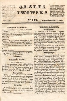 Gazeta Lwowska. 1842, nr 117