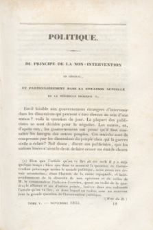 Le Polonais : journal des Intérêts de l'Europe, dirigé par un Membre de la Diète Polonaise. T.5, no 29 (1835)