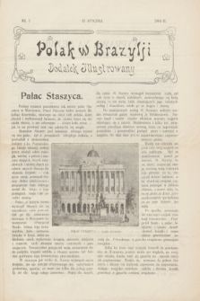 Polak w Brazylji : dodatek ilustrowany. 1905, nr 3 (21 stycznia)