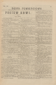 Polak w Brazylji : pismo tygodniowe dla wszystkich. Dział Powieściowy. [R.4], nr 49 ([4 grudnia 1908])