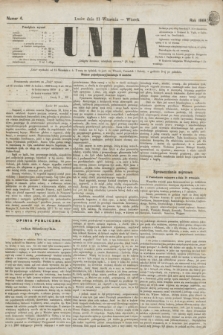 Unia. [R.1], nr 4 (21 września 1869)