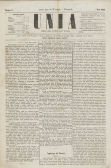 Unia. [R.1], nr 8 (30 września 1869)