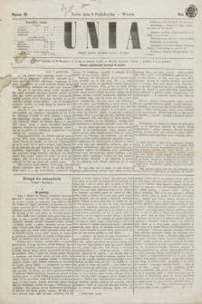 Unia. [R.1], nr 10 (5 października 1869)