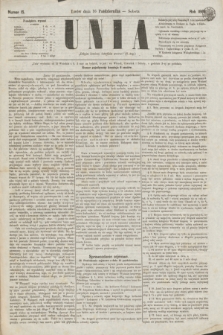 Unia. [R.1], nr 15 (16 października 1869)