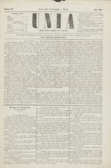 Unia. [R.1], nr 22 (3 listopada 1869)
