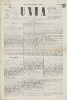 Unia. [R.1], nr 33 (27 listopada 1869)