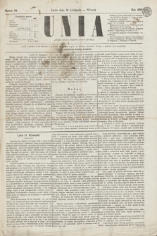 Unia. [R.1], nr 34 (30 listopada 1869)