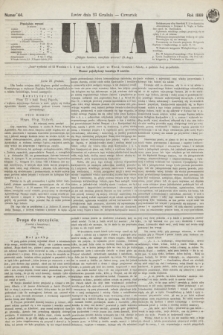 Unia. [R.1], nr 44 (23 grudnia 1869)