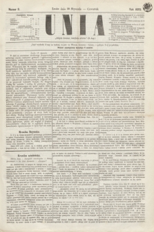 Unia. [R.2], nr 9 (20 stycznia 1870)