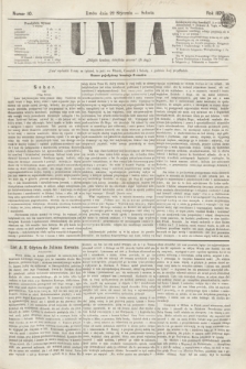 Unia. [R.2], nr 10 (22 stycznia 1870)