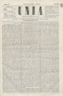 Unia. [R.2], nr 17 (8 lutego 1870)