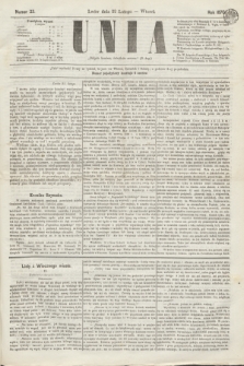 Unia. [R.2], nr 23 (22 lutego 1870)