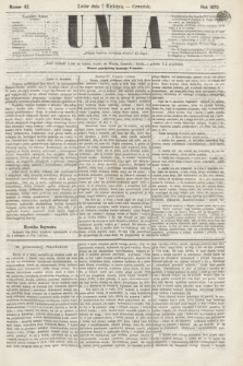 Unia. [R.2], nr 42 (7 kwietnia 1870)