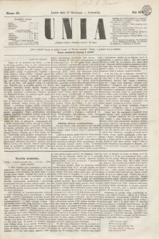 Unia. [R.2], nr 48 (21 kwietnia 1870)