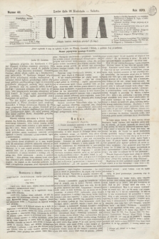 Unia. [R.2], nr 49 (23 kwietnia 1870)