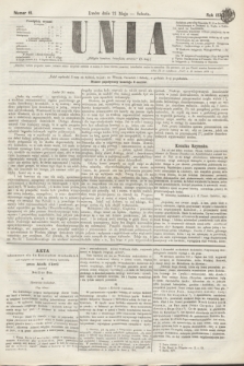 Unia. [R.2], nr 61 (21 maja 1870)