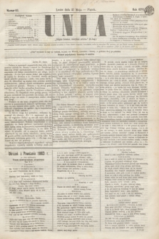 Unia. [R.2], nr 63 (27 maja 1870)