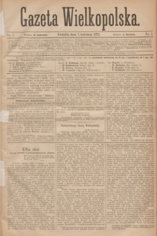 Gazeta Wielkopolska. 1872, nr 5 (7 kwietnia)