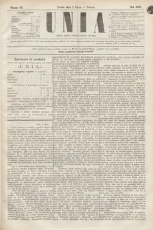 Unia. [R.2], nr 79 (2 lipca 1870)