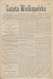 Gazeta Wielkopolska. 1872, nr 15 (19 kwietnia)