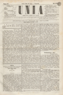 Unia. [R.2], nr 87 (21 lipca 1870)