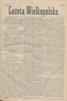 Gazeta Wielkopolska. 1872, nr 19 (24 kwietnia)