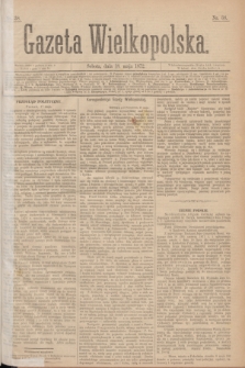 Gazeta Wielkopolska. 1872, nr 38 (18 maja)