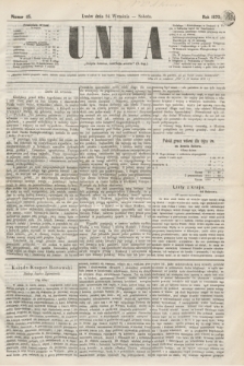 Unia. [R.2], nr 115 (24 września 1870)