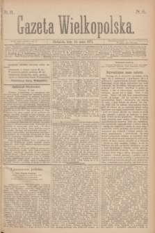 Gazeta Wielkopolska. 1872, nr 44 (26 maja) + dod.