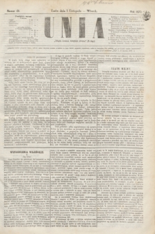 Unia. [R.2], nr 131 (1 listopada 1870)