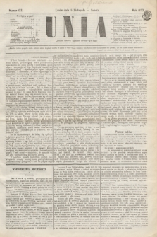 Unia. [R.2], nr 133 (5 listopada 1870)