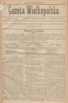 Gazeta Wielkopolska. 1872, nr 71 (28 czerwca)
